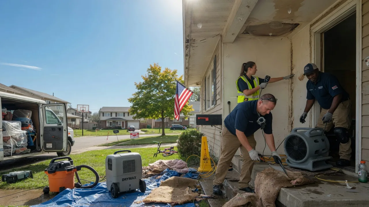 Water Damage Restoration in Glasford, IL near me